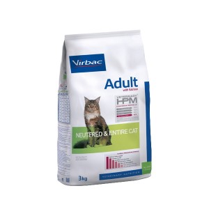 VIRBAC ADULT WITH SALMON NEUTERED & ENTIRE CAT X 1,5 K